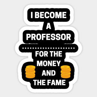 Funny Personalized Gift Idea for Spanish Teacher Sticker